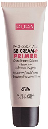 Pupa Professionals BB Cream & Primer 001 Nude Krem BB oraz baza pod makijaż dla cery normalnej i suchej