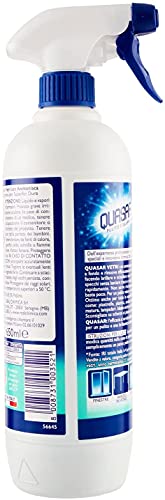 Quasar vetri con Amoniaco Cristal limpiador 650 ml Ventana de limpieza Limpiador