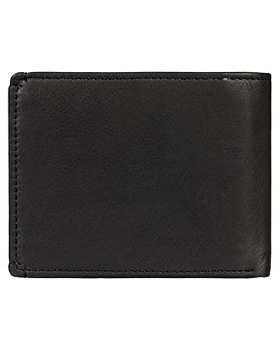 Quiksilver Accesorio de Viaje- Billetera Plegable, Negro