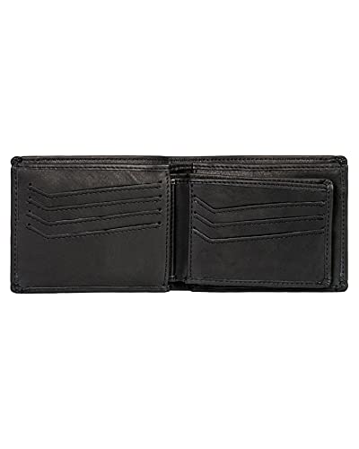 Quiksilver Accesorio de Viaje- Billetera Plegable, Negro