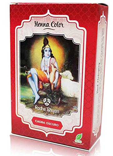 Radhe Shyam HENNA CAOBA OSCURO POLVO RADHE