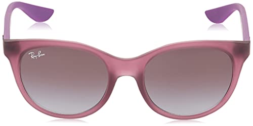 Ray-Ban 0rj9068s Gafas de Lectura, Rubber Trasp Fuxia, 47 Unisex Adulto