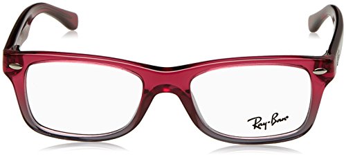 Ray-Ban 0RY 1531 3648 46 Monturas de Gafas, Fuxia Gradient Iridescent Grey, Unisex-niños