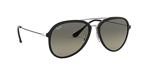 Ray-Ban 601/71 Gafas de Sol, Black, 56 Unisex