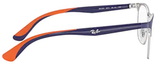 Ray-Ban JUNIOR 0RY1054 Monturas de Gafas, Silver On Top Matte Blue, 49 Unisex