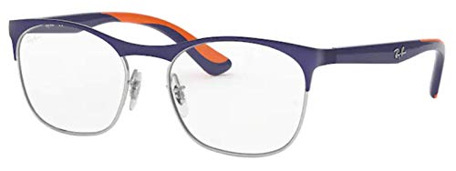 Ray-Ban JUNIOR 0RY1054 Monturas de Gafas, Silver On Top Matte Blue, 49 Unisex