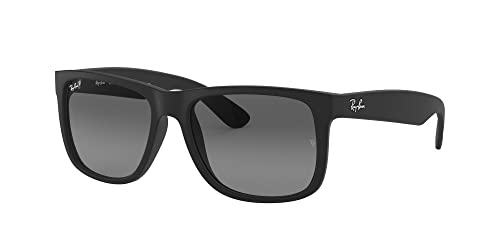 Ray-Ban Justin RB4165 - Gafas de sol Unisex, Negro (601/8G Black Gradient), 54 mm