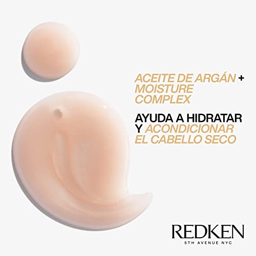 Redken | Champú y Acondicionador Hidratante con Aceite de Argán para Cabello Seco y Frágil, All Soft, Formato 500 ml