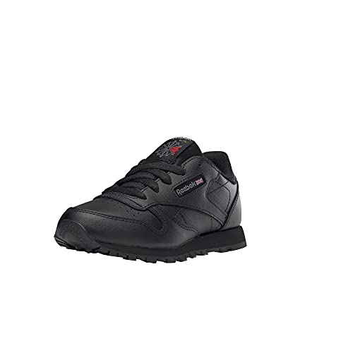 Reebok Classic Leather, Zapatillas de Running Niños, Negro, 37 EU