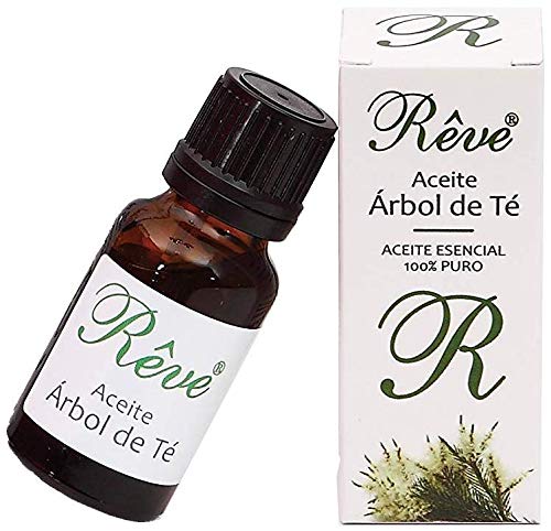 REVE Aceite de Árbol de Te Puro 100% Natural - Orgánico - 17 ml - Cosmética de Calidad