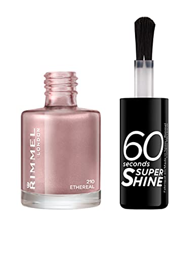 Rimmel London 60 Seconds Super Shine Esmalte de Uñas, 210 - Ethereal