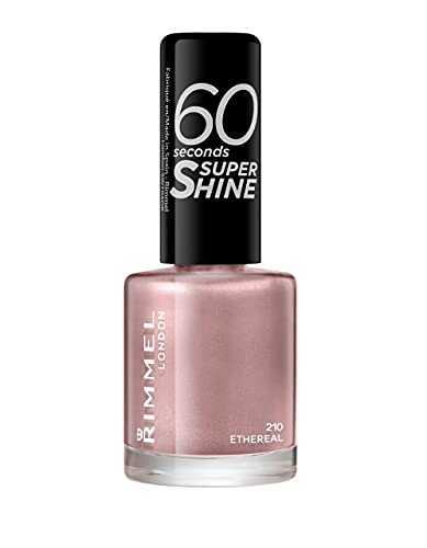 Rimmel London 60 Seconds Super Shine Esmalte de Uñas, 210 - Ethereal