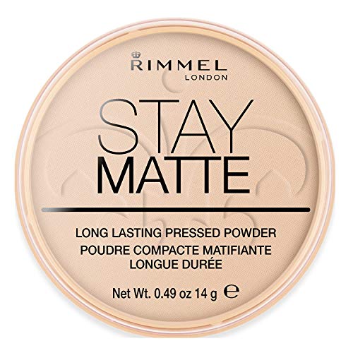 Rimmel Stay Matte Powder prensado, 003 Peach Glow