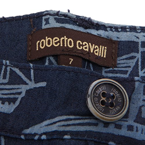 Roberto Cavalli 9494S Bermuda Bimbo BLU Short Pant Kid [7 Years]