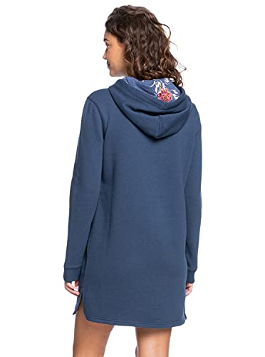 Roxy Dreamy Memories - Vestido Sudadera - Mujer - XS - Azul