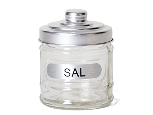 Salero Silver 280ml Cristal