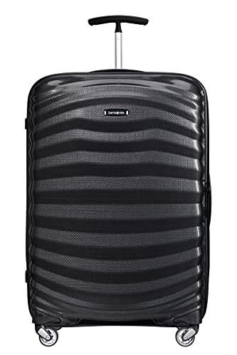 Samsonite Lite-Shock - Spinner M Maleta, 69 cm, 73 L, Negro (Black)