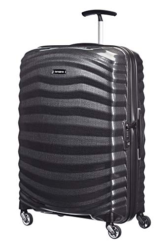 Samsonite Lite-Shock - Spinner M Maleta, 69 cm, 73 L, Negro (Black)