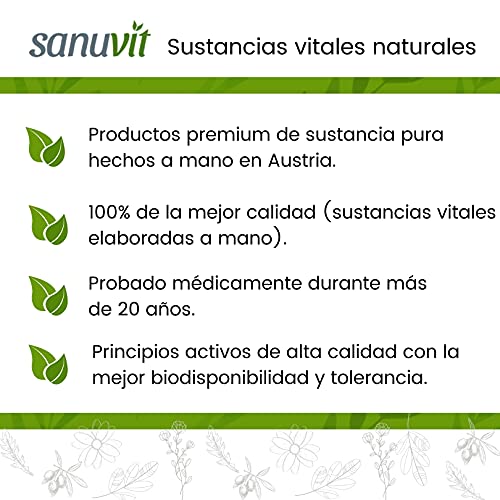 Sanuvit® - Polvo NAC | 150 g por bolsa | Suministro de 6 meses | N-acetil-L-cisteína | Alta biodisponibilidad y tolerancia | Vegano