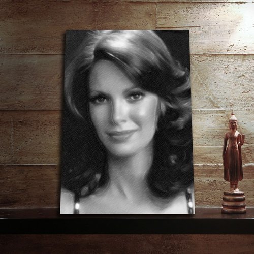 SEASONS JACLYN SMITH - Original Art Coaster #js002