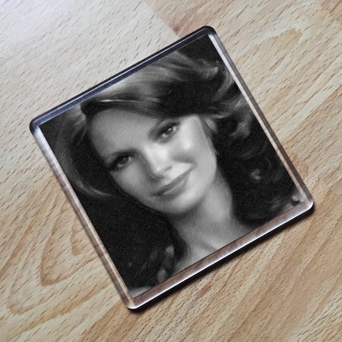 SEASONS JACLYN SMITH - Original Art Coaster #js002