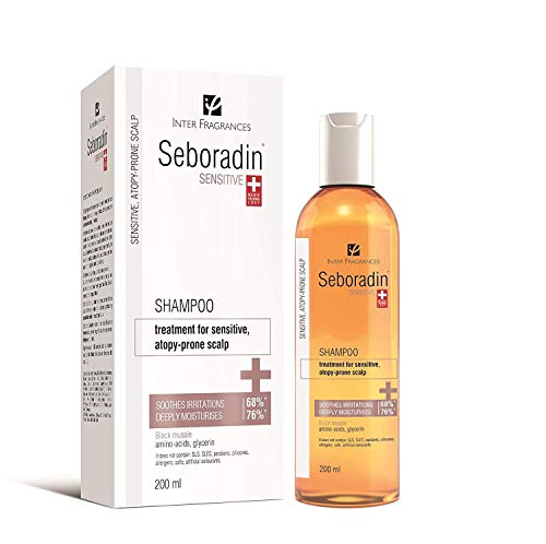 Seboradin Champú para Cabellos Sensibles, Propensos a la Atopia y a la Irritación para Mujeres y Hombres, 200 ml