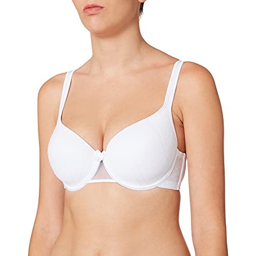 Selene NICOLE, Sujetador Copa Foam con Aros Para Mujer, Blanco, ES 95C