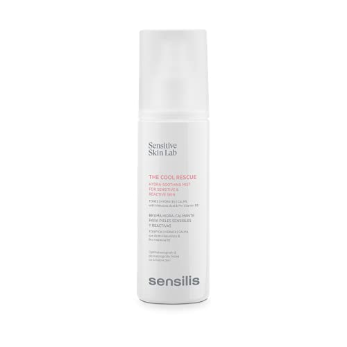 Sensilis - The Cool Rescue, Bruma Hidra-Calmante y Refrescante para Pieles Sensibles y Reactivas con Ácido Hialurónico y Vitamina B5-200 ml