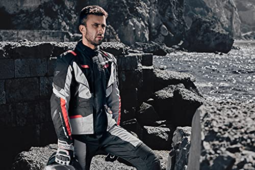 Shima Hero - Chaqueta de motorista para hombre con protectores textiles