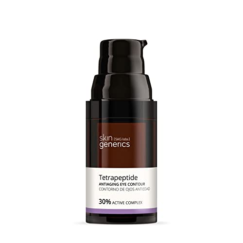 Skin Generics | Contorno de Ojos | 30ml | 30% Complejo Activo | Antiarrugas, Antiojeras y Antibolsas | Efecto Botox|like | Contorno de Ojos Antiedad | Sin Parabenos ni Parafinas | 100% Vegano