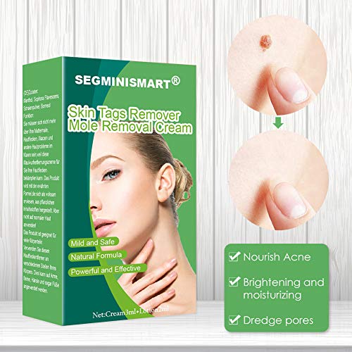 Skin Tag Remover, Mole Removal,Manchas Cara Eliminación,Liquid Natural Painless Mole Remover, Eliminación Manchita la Edad, Esputo, Pecas