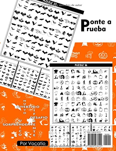 SOPA DE DIBUJOS - Tamaño Grande - Búsqueda de figuras, Búsqueda de Imágenes – DESAFIO HALLOWEEN - Desafiantes juegos de ingenio y destreza mental - Un ... de las sopas de letras. (SOPA DE IMAGENES)