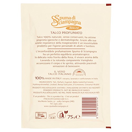 Spuma de Sciampagna - Talco perfumado, 75 g