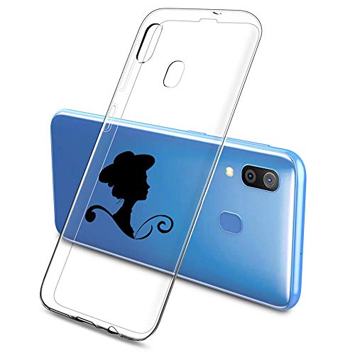 Suhctup Compatible con Huawei Y5 2017/Nova Young Funda Silicona Transparente con Dibujos Lindo Cárcasa Ultrafina Suave Gel TPU con Animados Diseño Patrón Antigolpes Proteccion Cover，Mujer