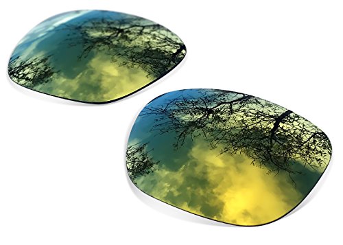 sunglasses restorer Cristales Polarizados de Recambio Color Gold24K para Oakley Holbrook