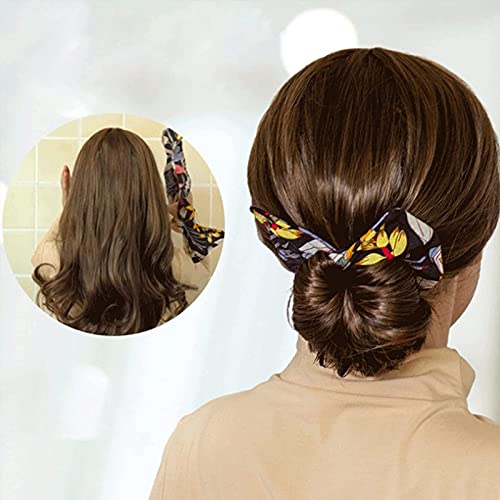 Sweety Moble de Hechos para el Cabello, Clip con Clase Multicolor Multicolor, Clip de mágica de torsión francés Donut Bun Bun Antiguo Maker Hairstyle Must-Hanves Herramienta