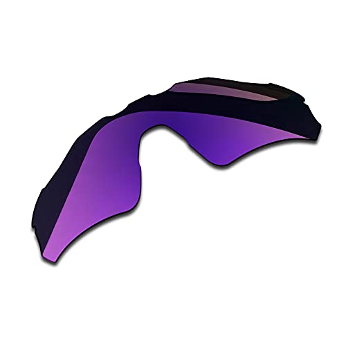 SYEMAX Lentes de repuesto para espejo polarizado, compatibles con Oakley Radar EV Path (OO9208) Sunglass - Múltiples opciones, Plasma morado polarizado., Talla única