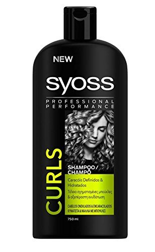 Syoss Rizos de champú - para cabello desgarrado, ondulado y rizado 750ml