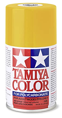 TAMIYA 86019 PS-19 - Pintura en aerosol para modelismo de plástico, modelo y accesorios de manualidades, color amarillo camel (100 ml)