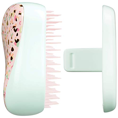 Tangle Teezer Compacto Styler, Cepillo de pelo desenredante, Terazzo