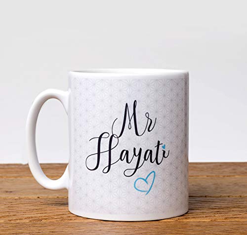 Taza con diseño de Mr Hayati