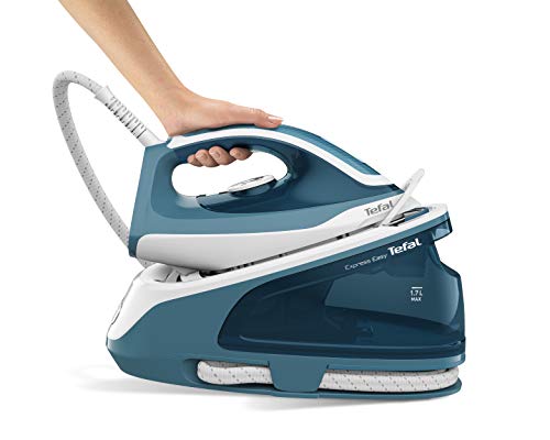 Tefal Espress Easy Centro de Planchado de Vapor, Azul/Blanco