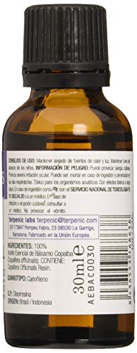 Terpenic Evo Balsamo de Copaiba Aceite Esencial 30 ml - 1 Unidad