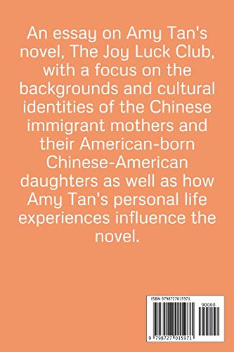 The Joy Luck Club: The Chinese American & Chinese-American