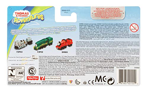 Thomas & Friends DXR60 Gran huracán, Thomas el Tanque Engine Journey Beyond Sodor Movie Diecast Metal Toy Engine, Toy Train, 3 años de Edad