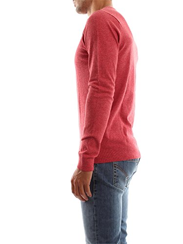 Tommy Hilfiger Basic Texture cn Sweater l/s 5 Jersey, Chili Pepper-PT, SM para Hombre