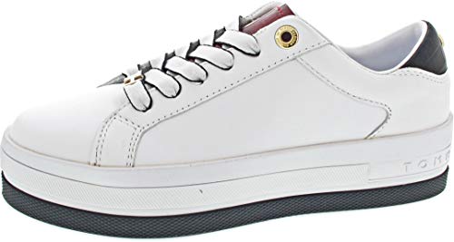 Tommy Hilfiger Flatform Cupsole Mujer Zapatillas Blanco 39 EU