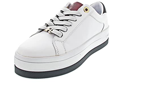 Tommy Hilfiger Flatform Cupsole Mujer Zapatillas Blanco 39 EU