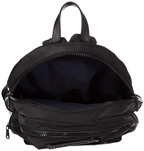 Tommy Hilfiger - Modern Nylon Backpack, Shoppers y bolsos de hombro Hombre, Negro (Black), 12.5x46x31.5 cm (W x H L)