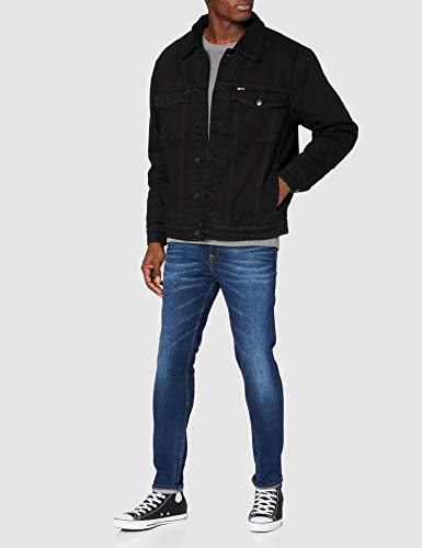 Tommy Jeans Austin Slim Tapered ASDBS Jeans, Aspen Azul Oscuro Stretch, W34 / L32 para Hombre